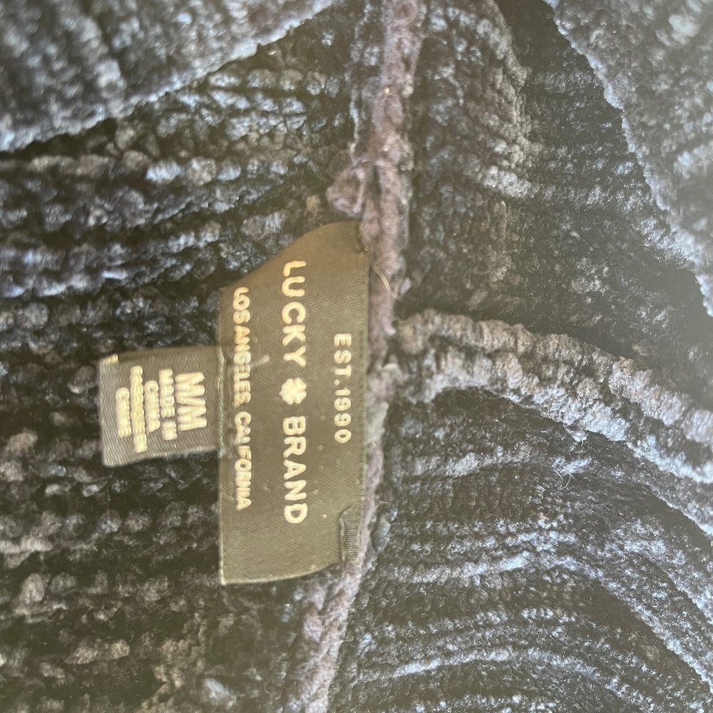 Lucky Brand chenille turtleneck